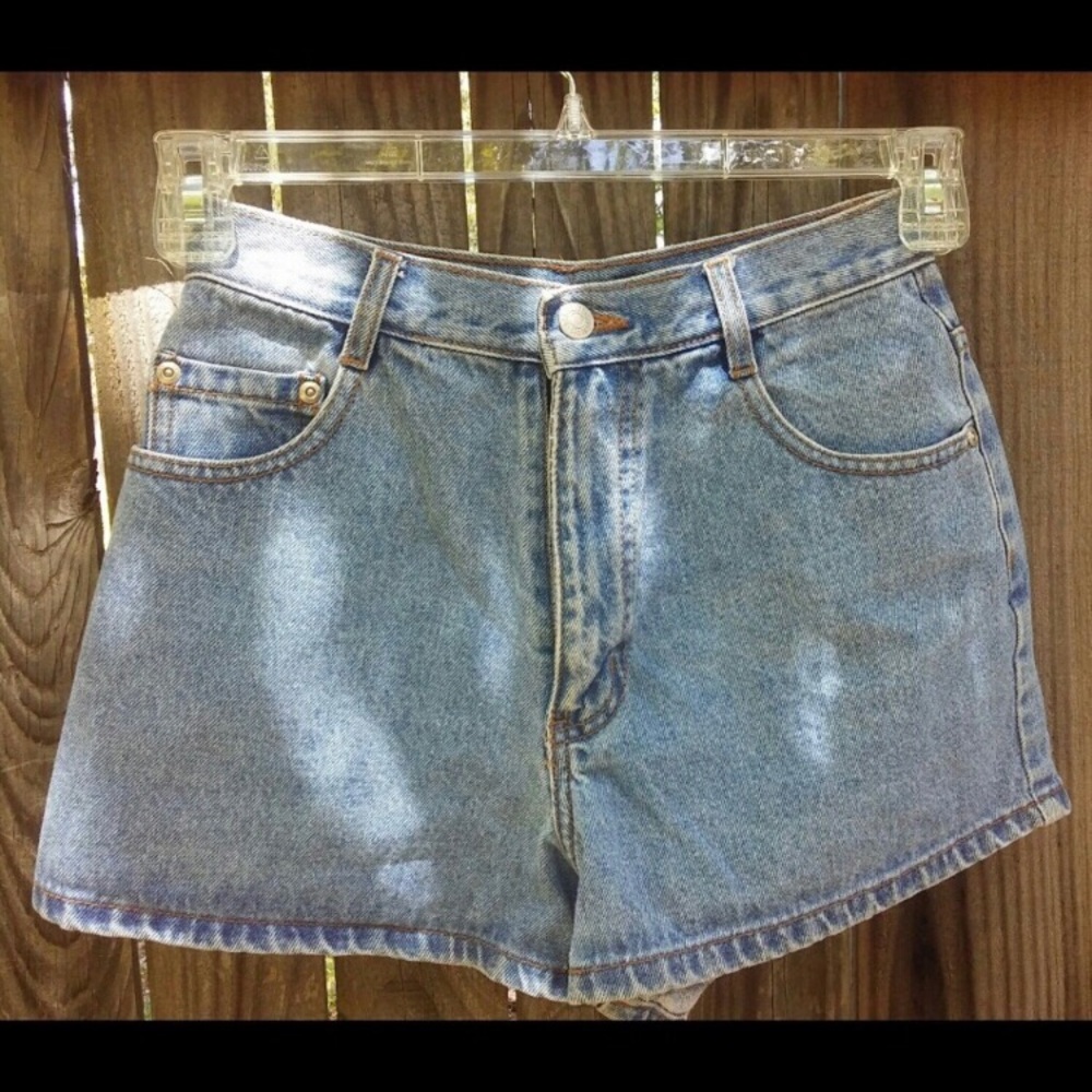 Vintage High Waisted Jean Shorts